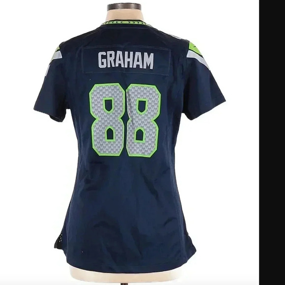Nike NFL Seahawks Graham Jersey - Picture 2 of 7